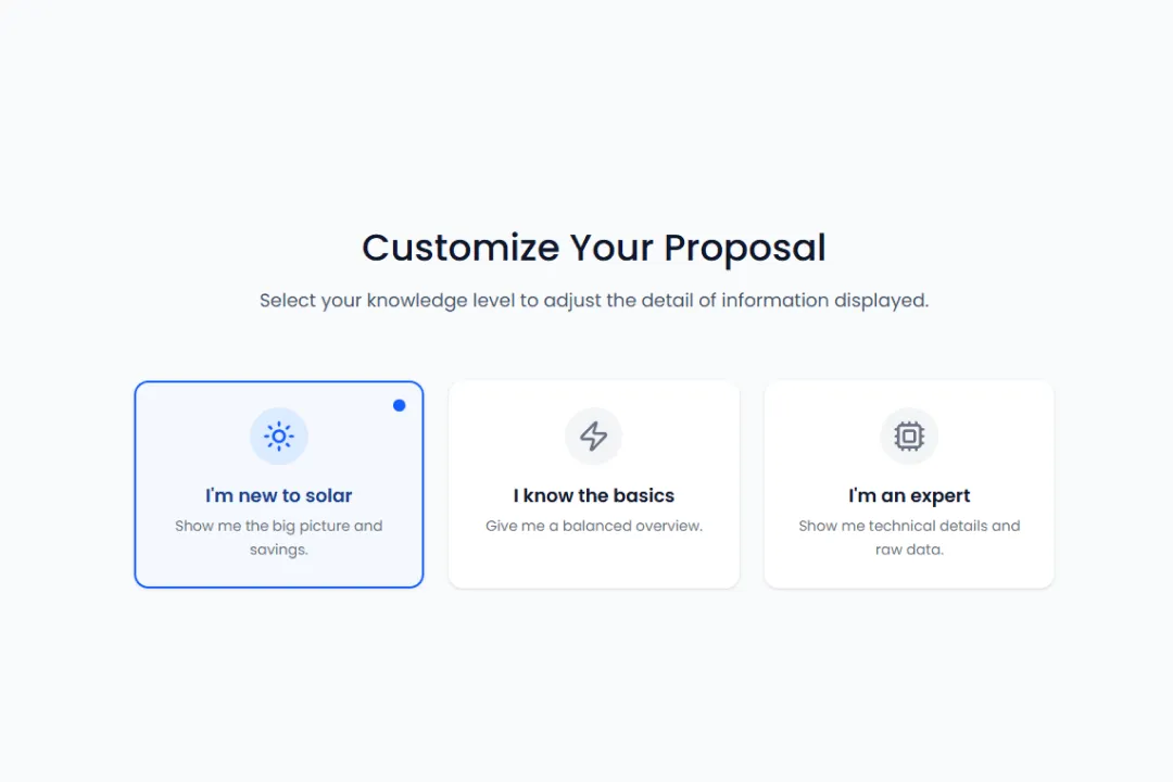 Viewer profile toggle preview