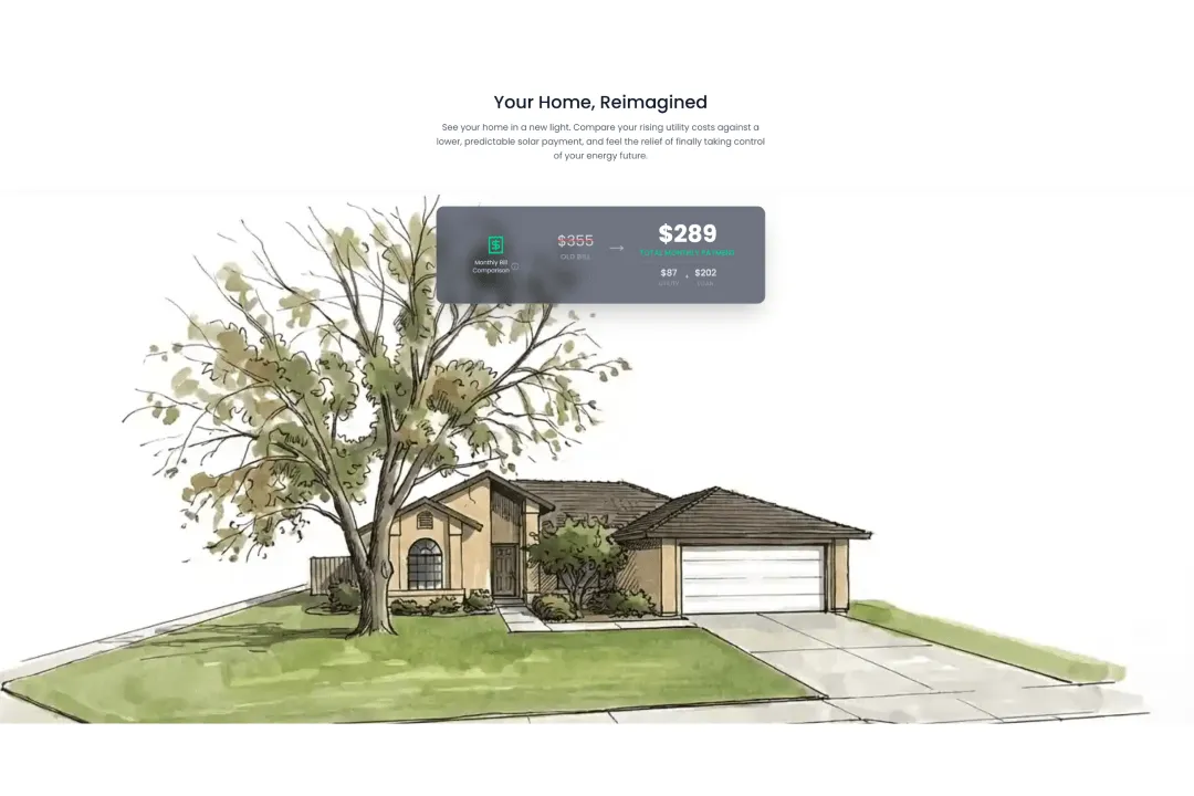 Monthly savings snapshot preview